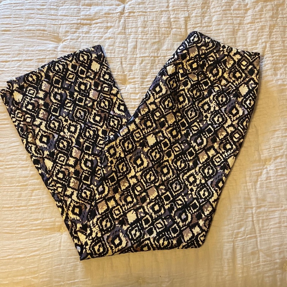 Free People high waist cropped flare